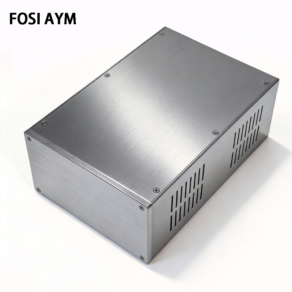 Headphone Amplifier Dac - Casing Amplifier Aluminium Penuh FOSI AYM