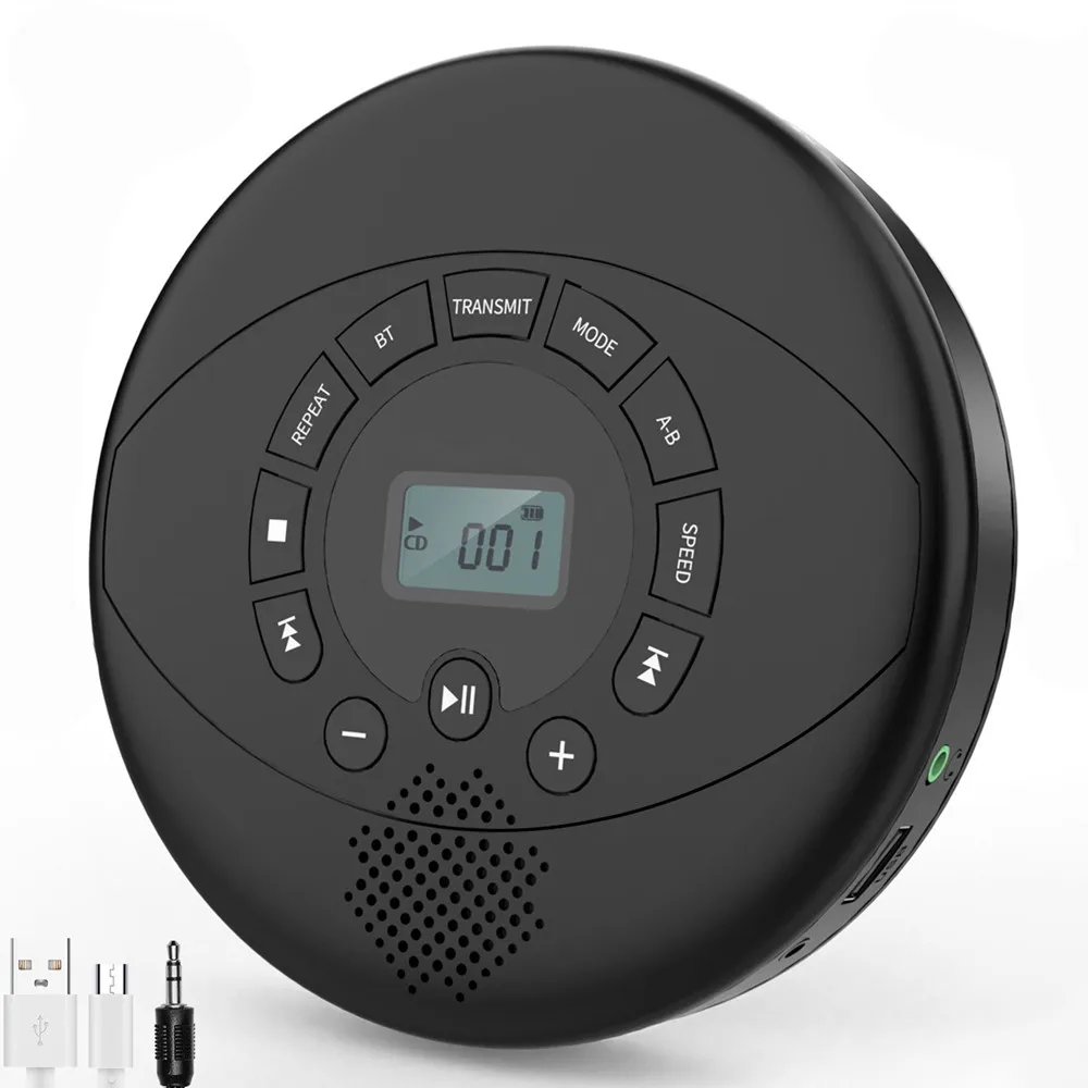 Audio Music Cd - Pemutar CD U Disk Portabel Speaker