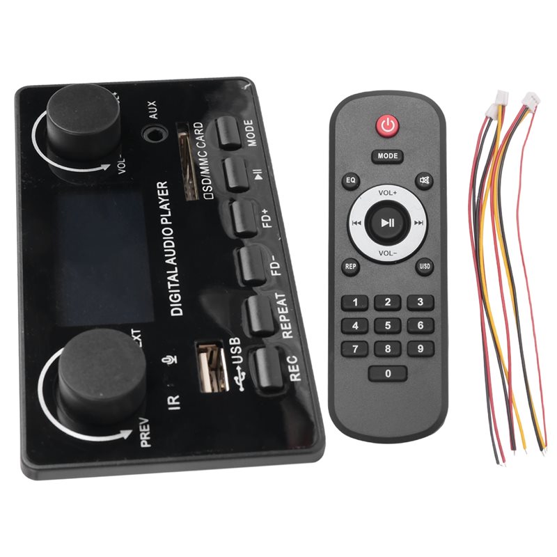 Audio Music Play - Papan Dekoder MP3 Bluetooth 5.0 dengan