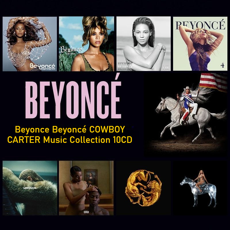 Audio Music Cd - Koleksi Album Musik Beyonce 10CD, Hanya