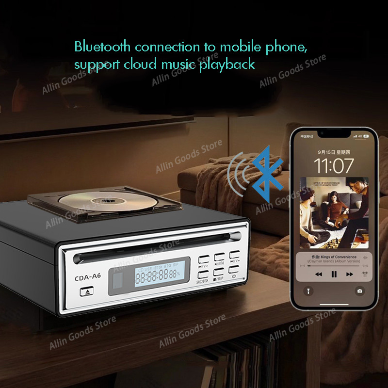 Audio Music Cd - Pemutar CD Bluetooth Portabel HiFi Audio