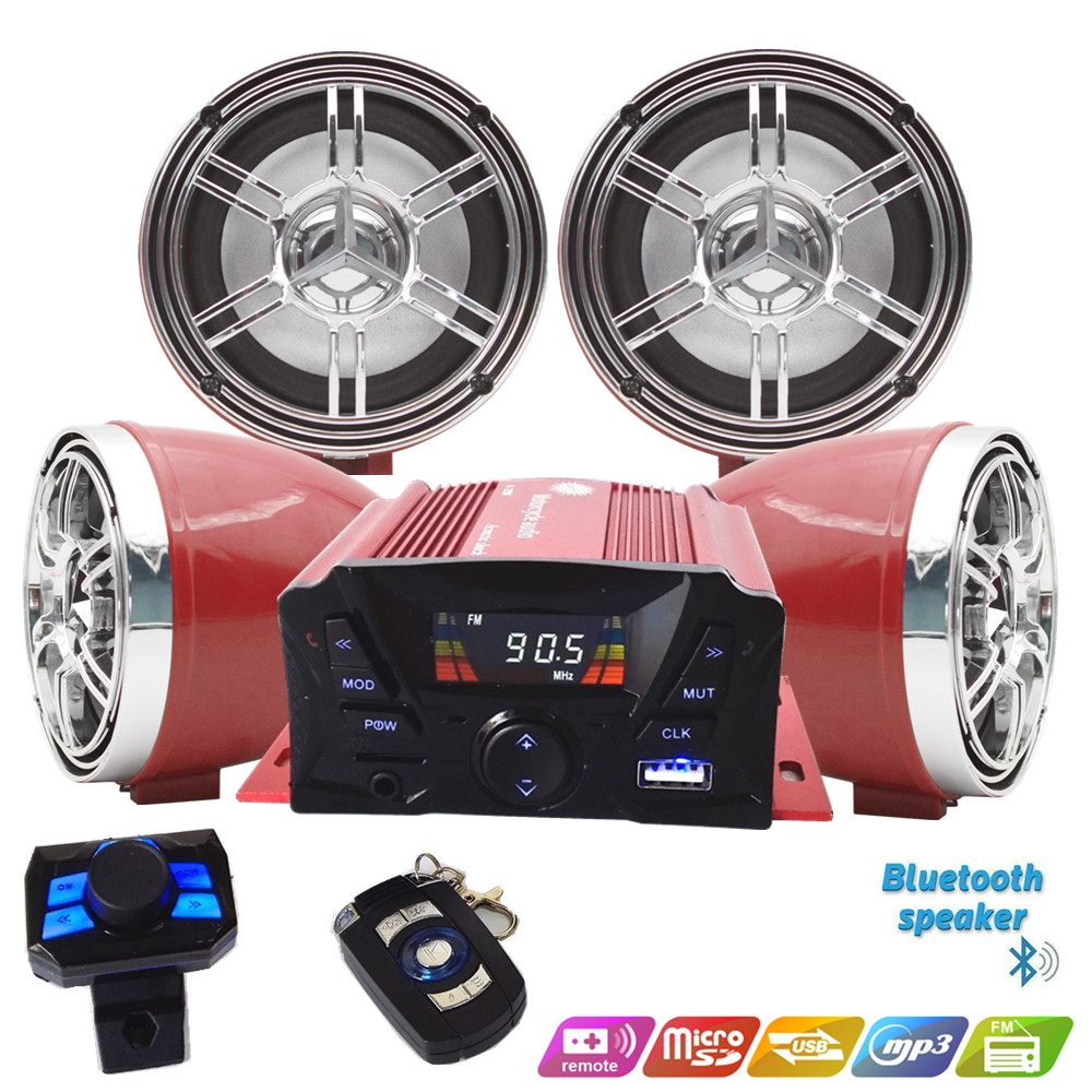 Audio Music Mp3 Free - 12V 4 Saluran UTV ATV Golf