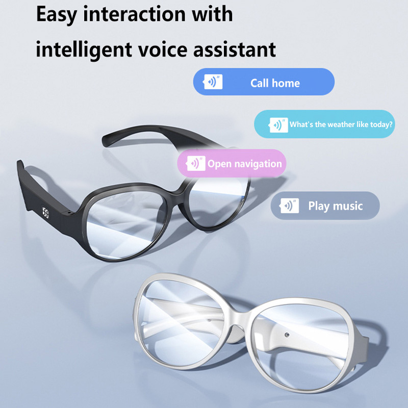 Audio Music Bluetooth - Kacamata Hitam Bluetooth Pintar Bluetooth 5.4
