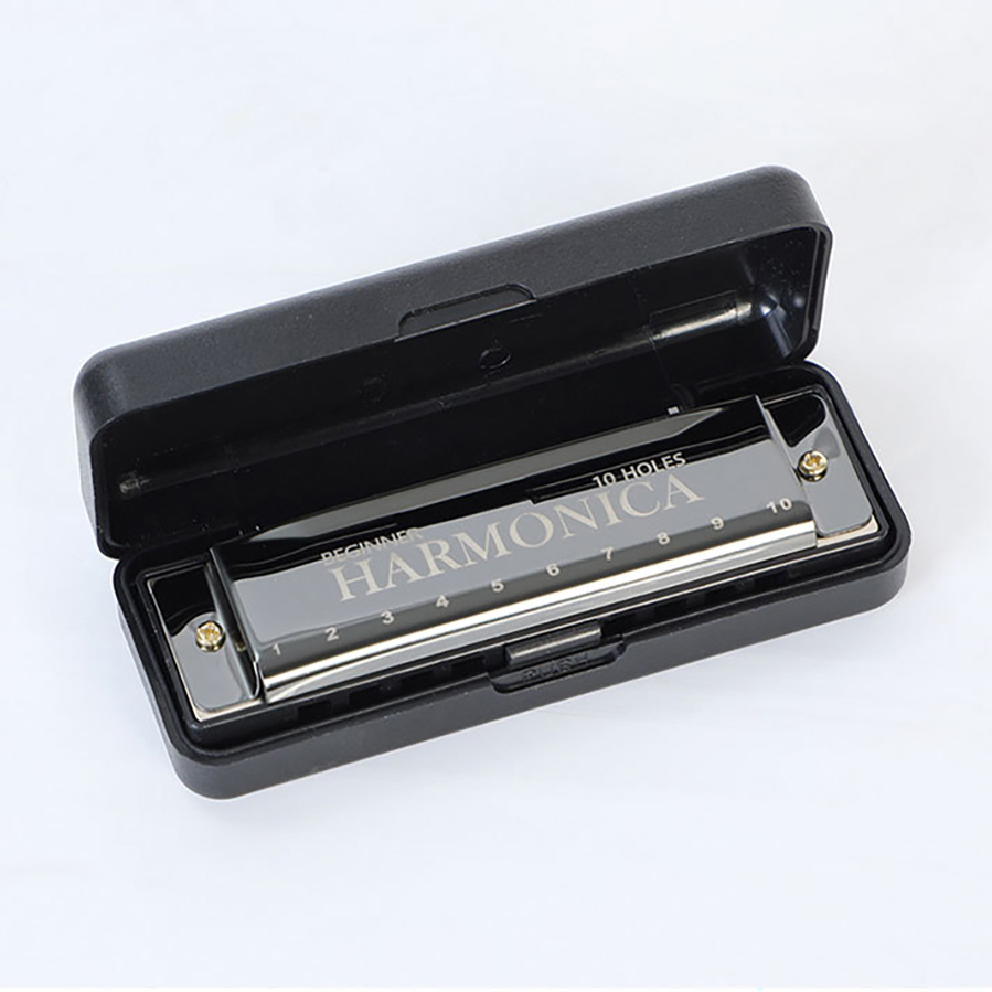 Harmonica 10 Hole - Harmonika Blues Harp 10 Lubang C,