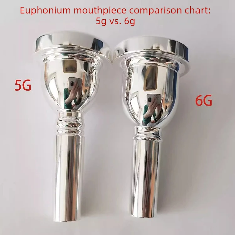 Trombone Mouthpiece - Aksesori Instrumen Kuningan - Pengganti Mouthpiece