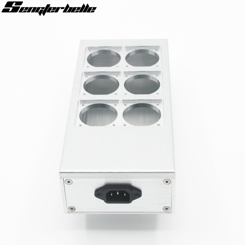 Headphone Amplifier Dac - Kotak Soket Daya Standar EU 6-Port