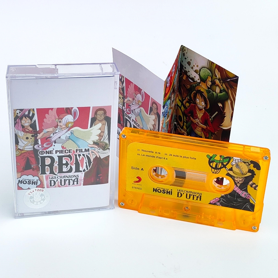 Audio Music Recorder - Pita magnetik musik merah, satu buah