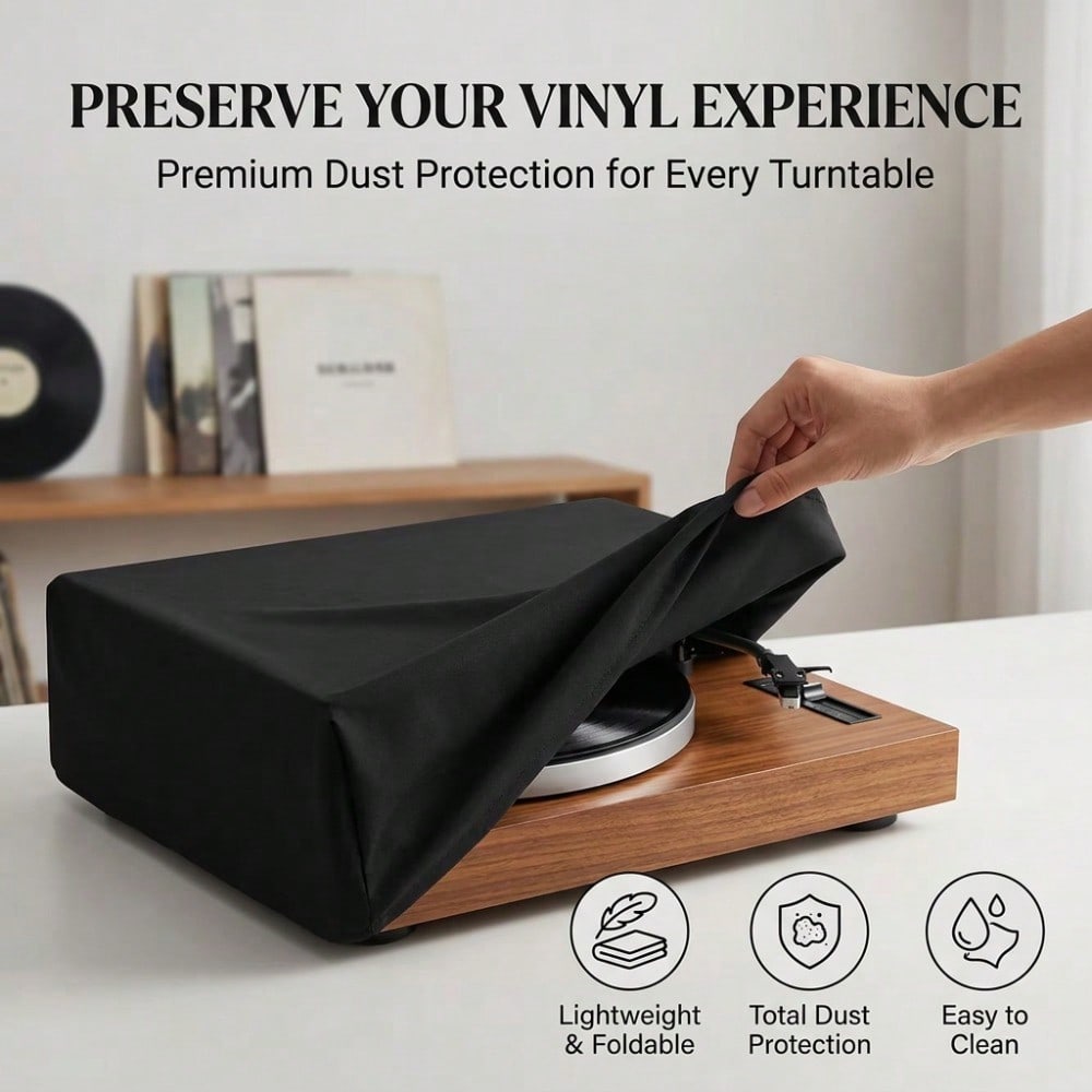 Audio Music Recorder - Penutup Debu Pemutar Rekaman Vinyl –