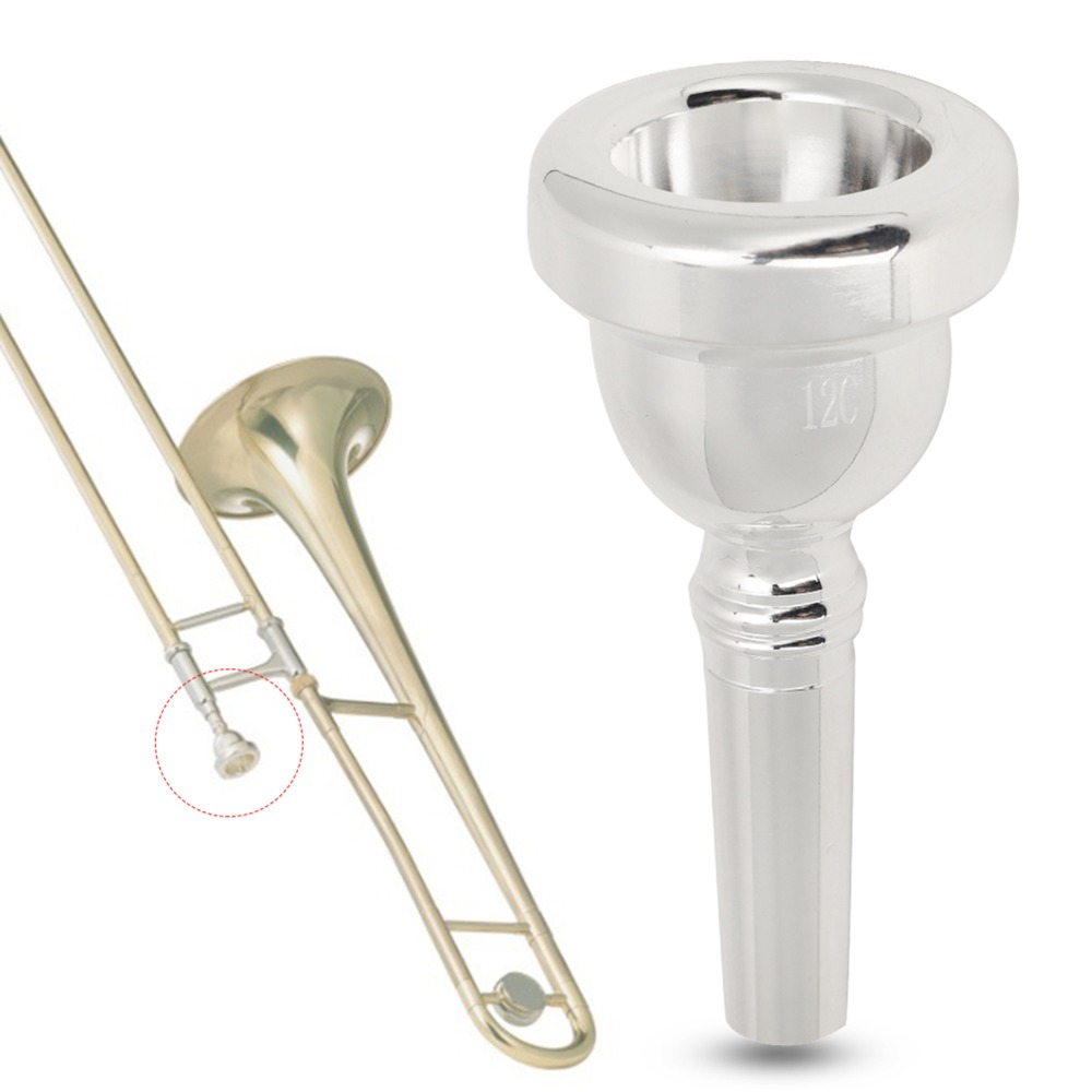 Trombone Mouthpiece - Mouthpiece Trombone Perak ​ ​ Aksesori