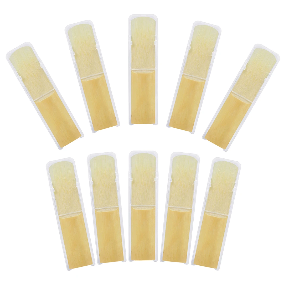 Saxophone Reed Pack - 10 Buah Alto Saxophone Reeds Strength
