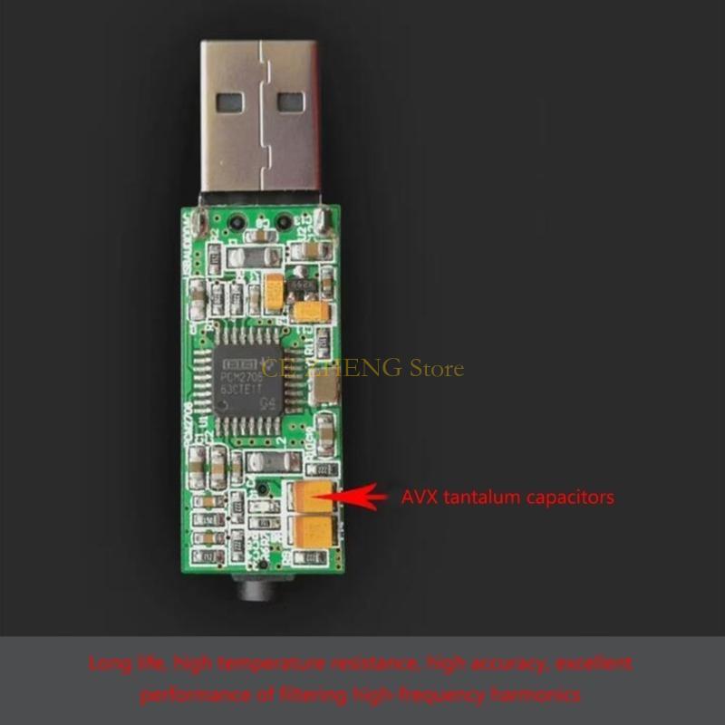 Headphone Amplifier Dac - E56B Adaptor Kartu USB Profesional Konverter