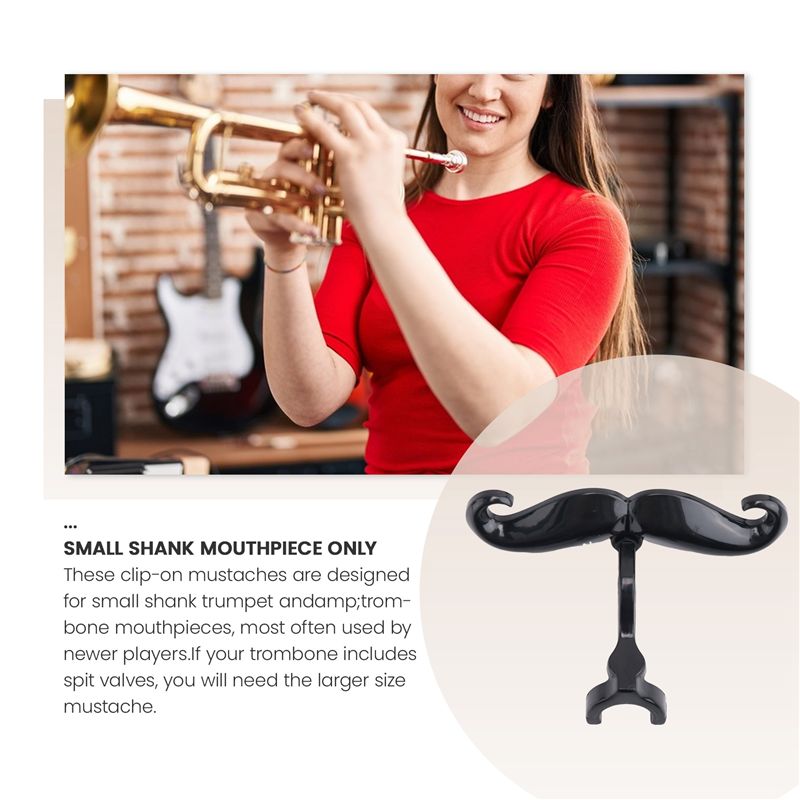 A69P-Clip-On Beard Untuk Trump - Trombone Mouthpiece ulasan dan harga