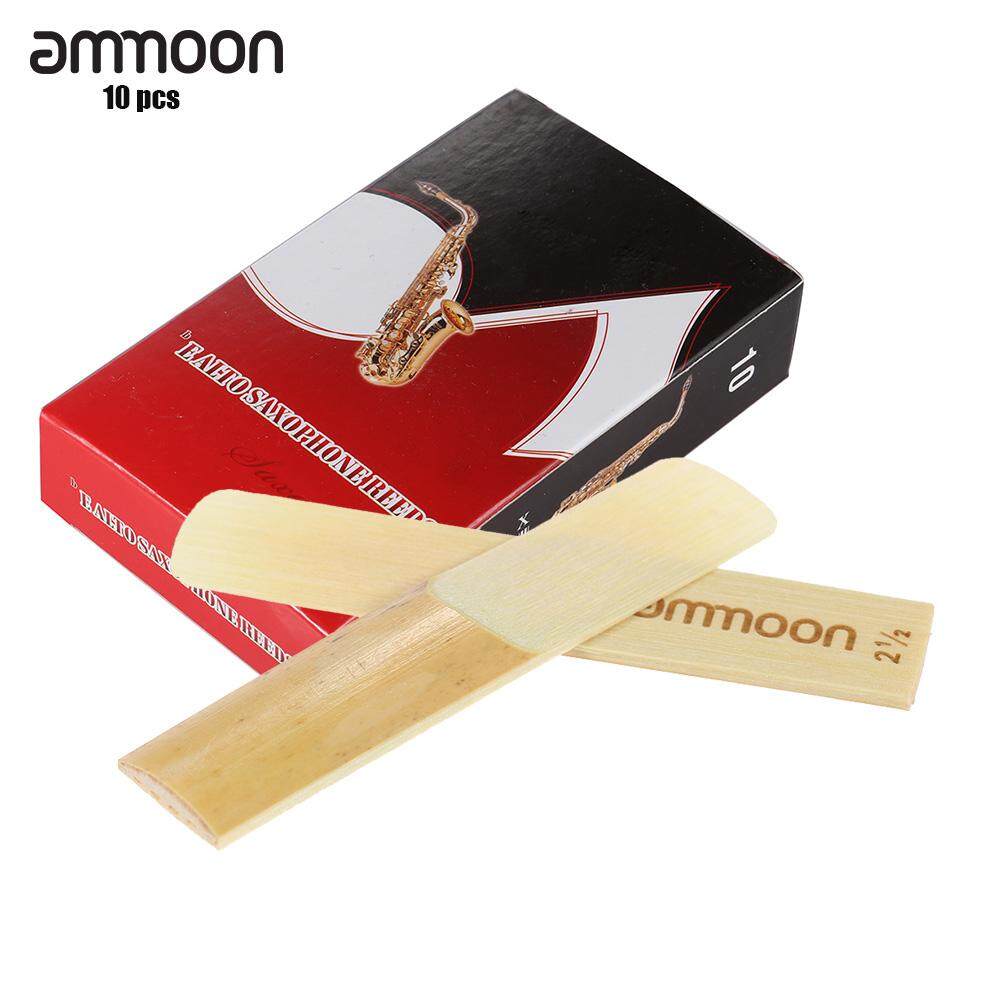 Ammoon 10 Pak perak bambu, kek - Saxophone Reed Pack ulasan dan harga