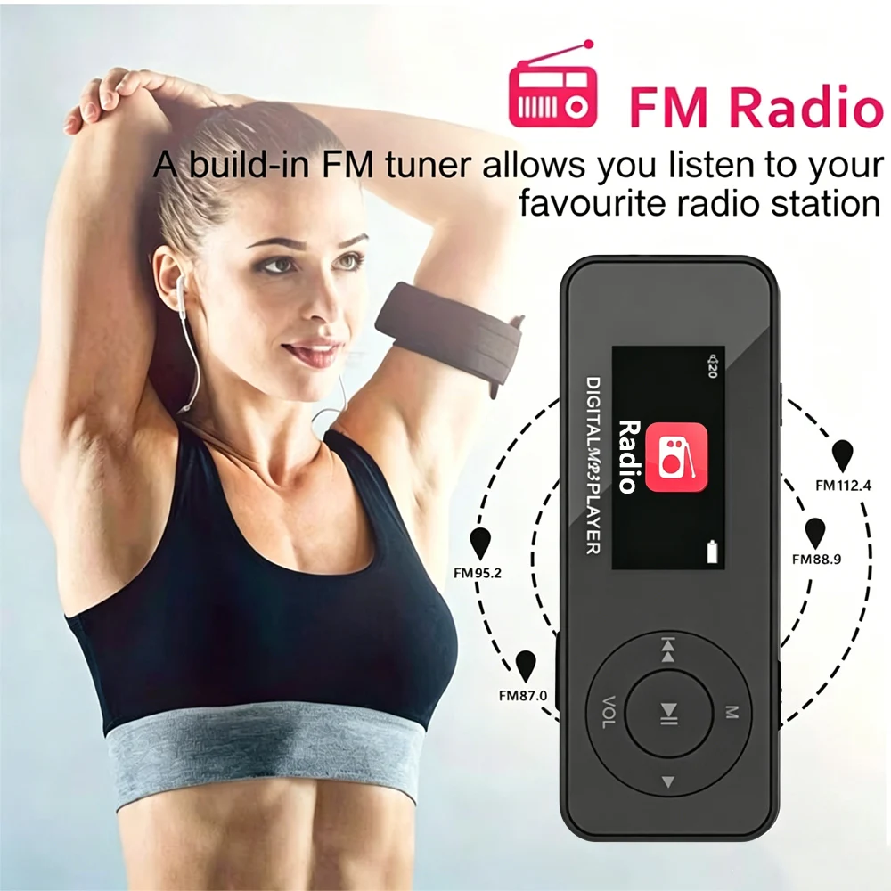 KEBIDU Pemutar MP3 Portabel Bl - Audio Music Recorder ulasan dan harga