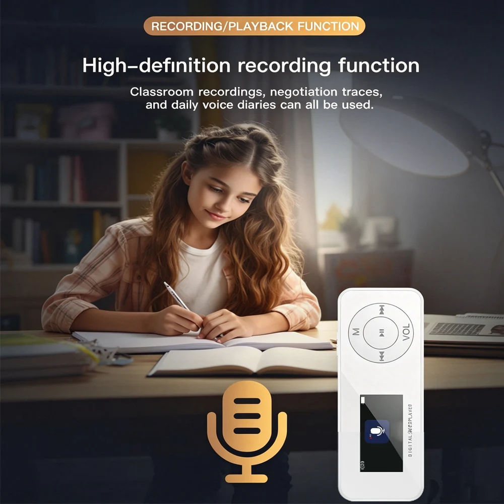 KEBIDU Pemutar MP3 Portabel Bl - Audio Music Recorder ulasan dan harga
