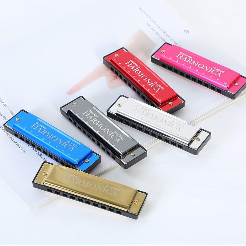 1 Buah Harmonika Profesional 1 - Harmonica 10 Hole ulasan dan harga