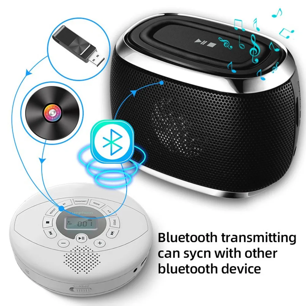 Pemutar CD U Disk Portabel Spe - Audio Music Cd ulasan dan harga