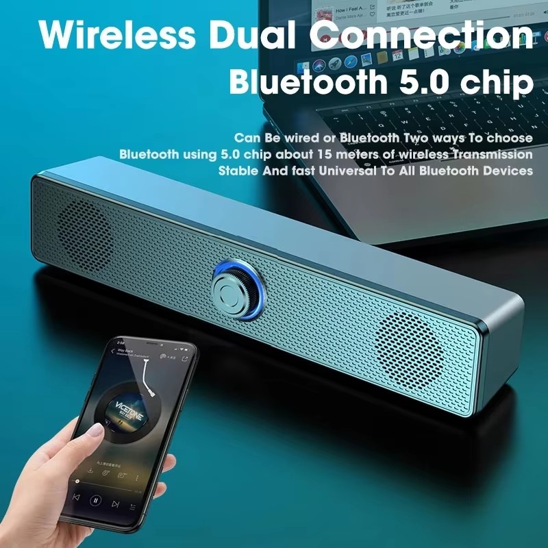 Soundbar Musik Komputer Caixa  - Audio Music Mp3 Free ulasan dan harga