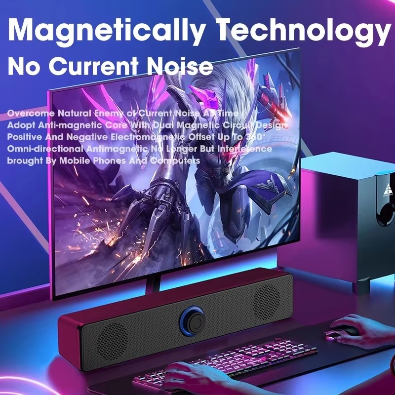 Soundbar Musik Komputer Caixa  - Audio Music Mp3 Free ulasan dan harga