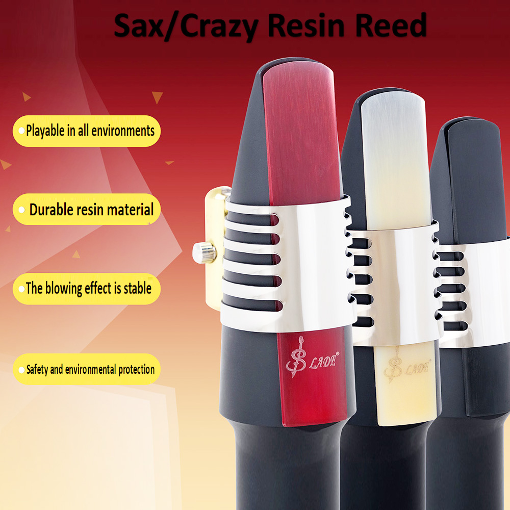 Reed Saksofon Resin Baru Paket - Saxophone Reed Pack ulasan dan harga