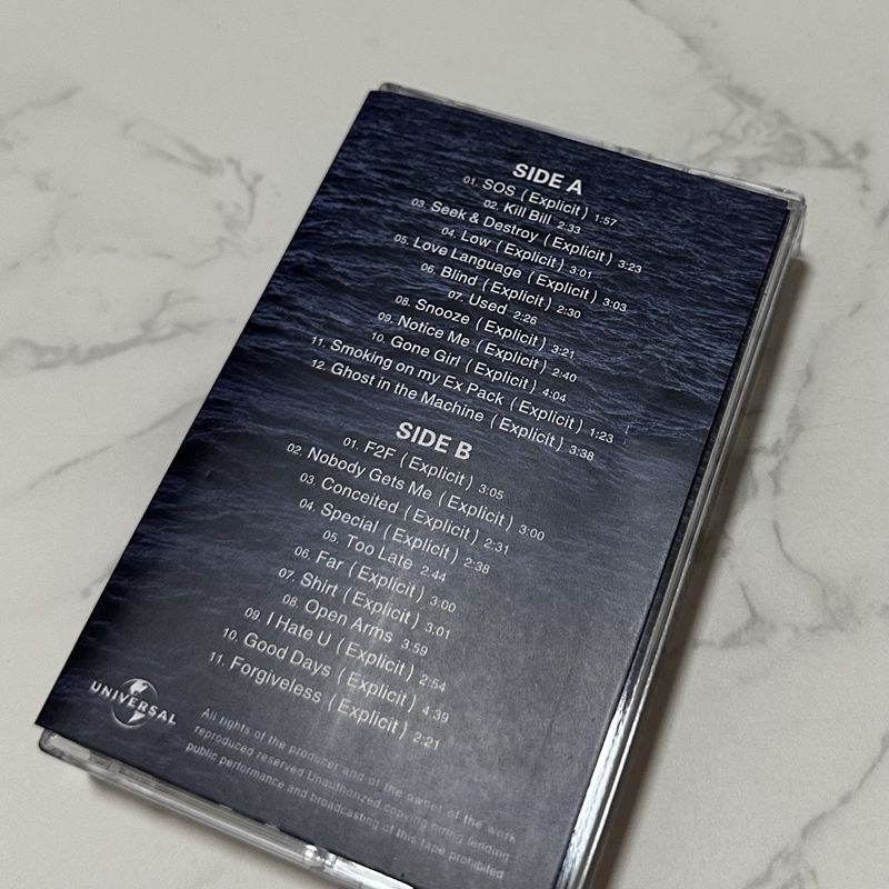 Kaset Musik R&B Barat Segel Be - Audio Music To Lyrics ulasan dan harga