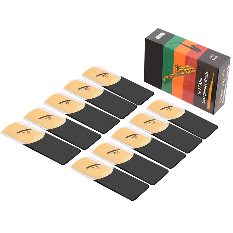 10 Buah/Pak Peluit Saksofon 1. - Saxophone Reed Pack ulasan dan harga