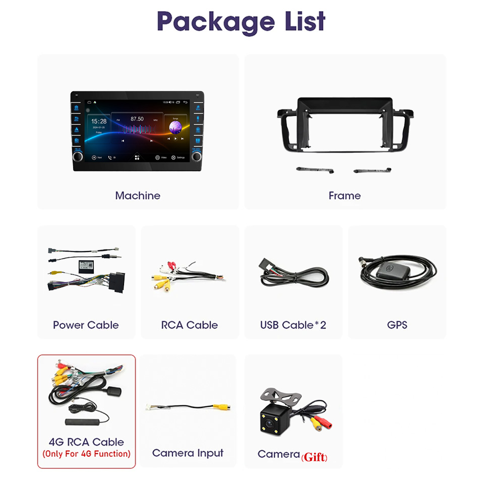 Ram 8G 128GB Android 14 Radio  - Audio Music Hindi ulasan dan harga