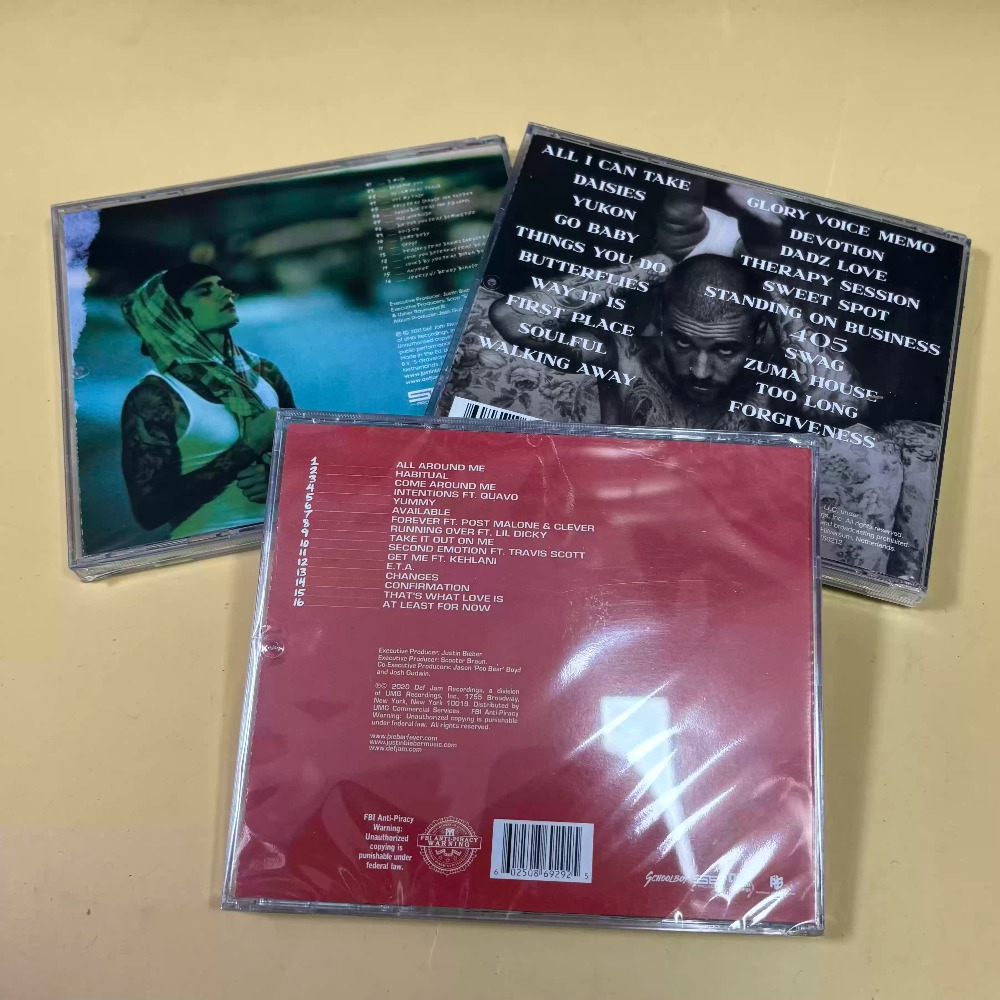 CD 'Justice', 'Changes', 'Swag - Audio Music Cd ulasan dan harga