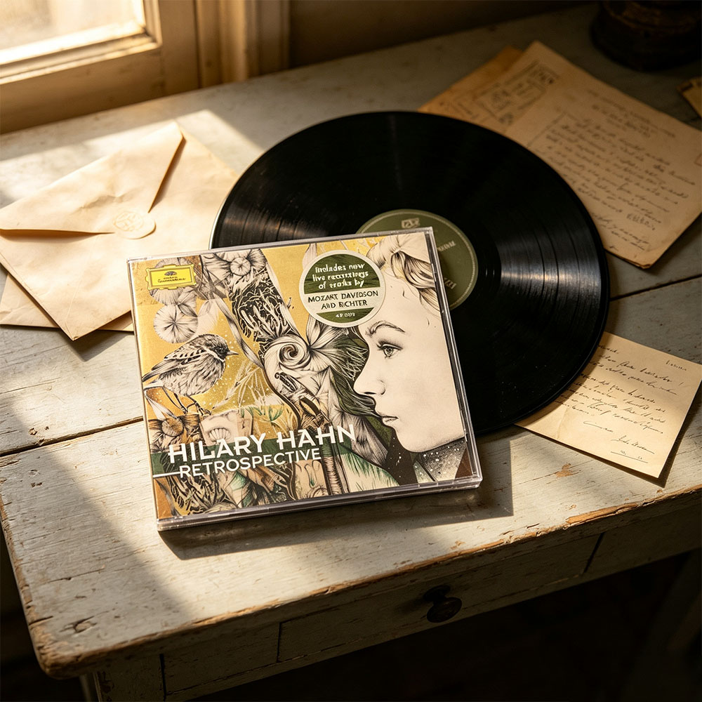 CD 'Retrospective' Hilary Hahn - Audio Music Cd ulasan dan harga
