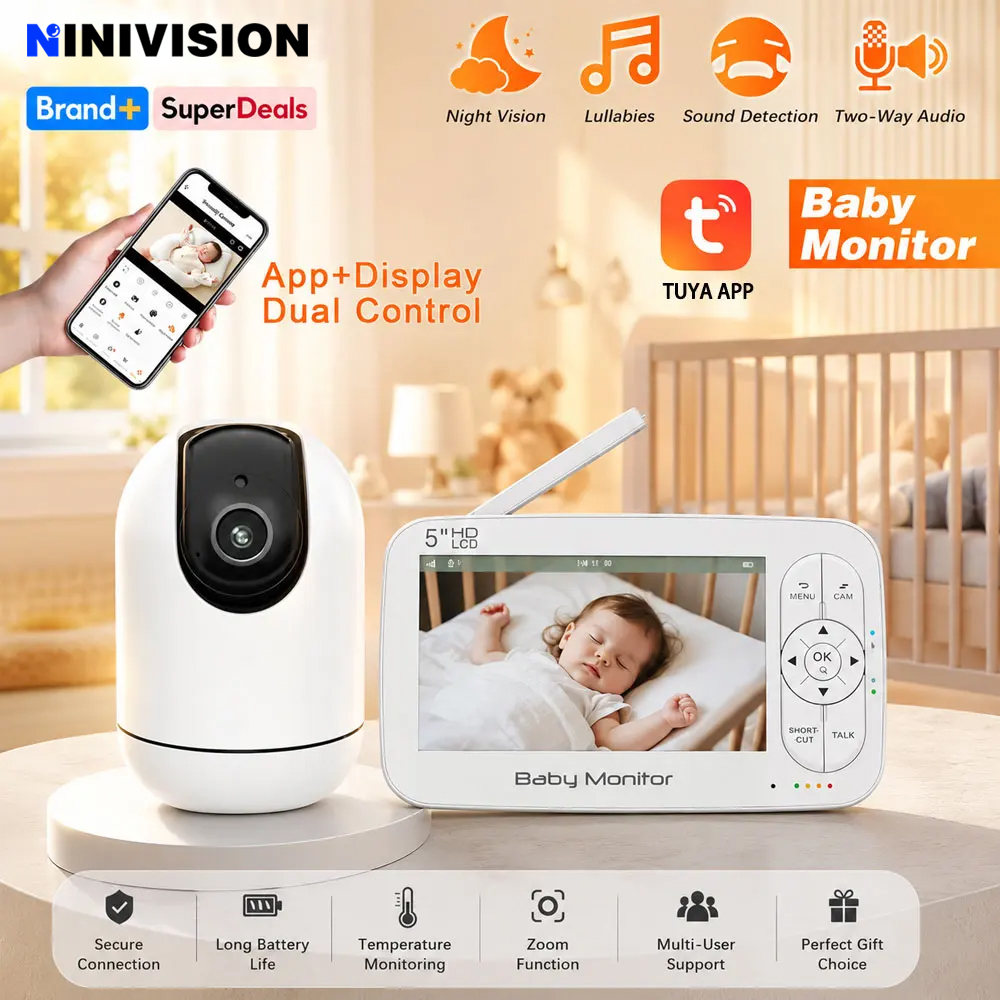 Monitor Bayi WiFi Pintar Layar - Audio Music Network ulasan dan harga