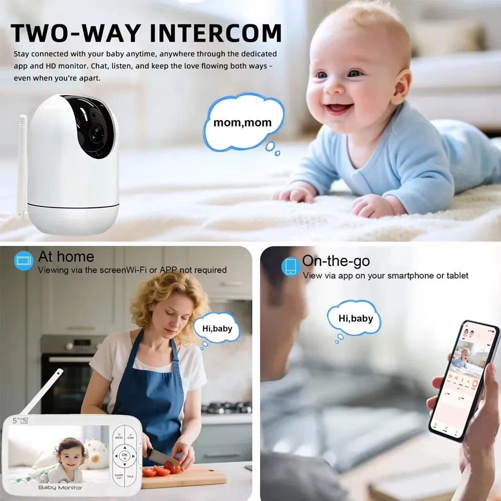Monitor Bayi WiFi Pintar Layar - Audio Music Network ulasan dan harga