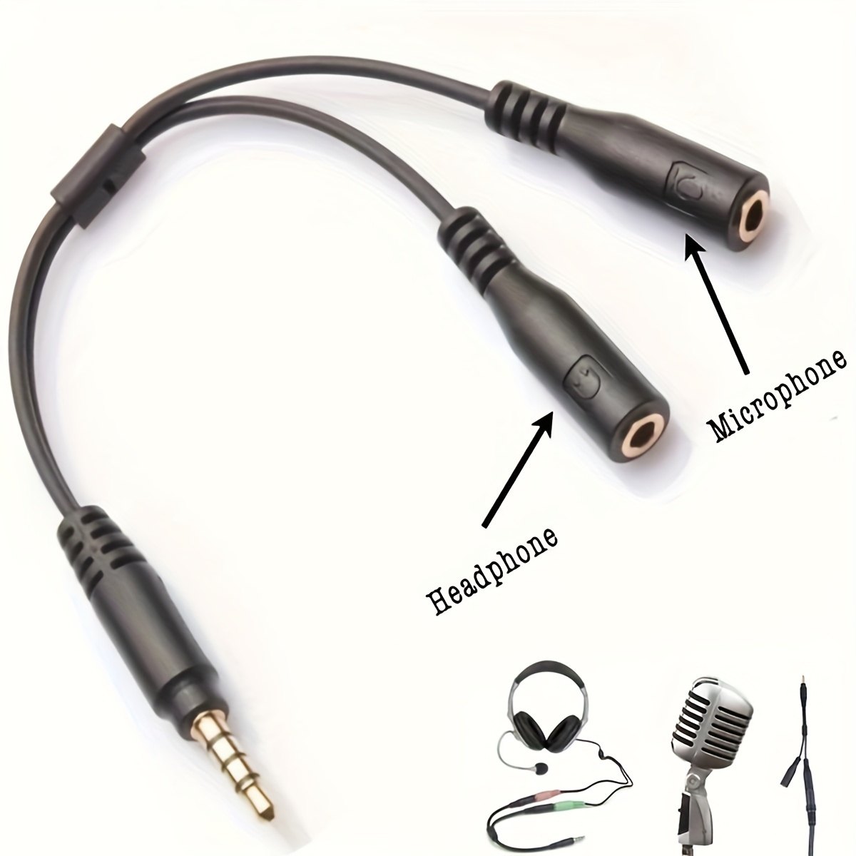 Audio Stereo 3.5mm 1 laki-laki - Audio Music Play ulasan dan harga
