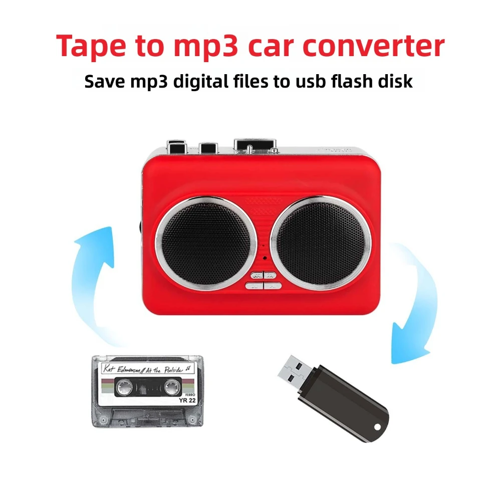 Pemutar Kaset USB, Perekam Aud - Audio Music Mp3 Free ulasan dan harga