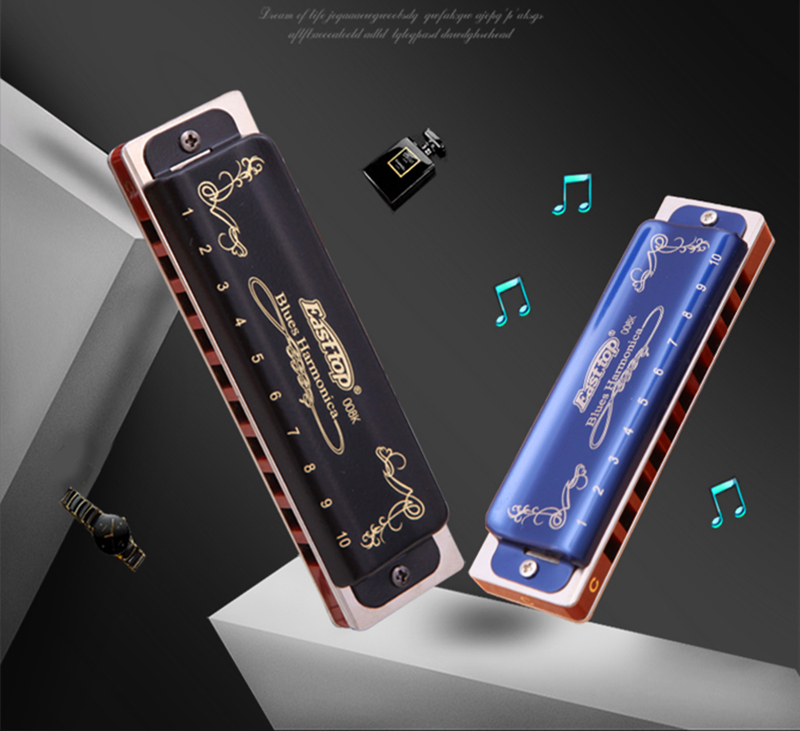 Harmonika T008K 10 Lubang Diat - Harmonica 10 Hole ulasan dan harga