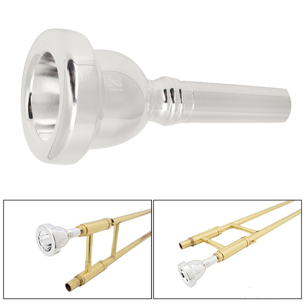 Mouthpiece Trombone Perak ​ ​  - Trombone Mouthpiece ulasan dan harga