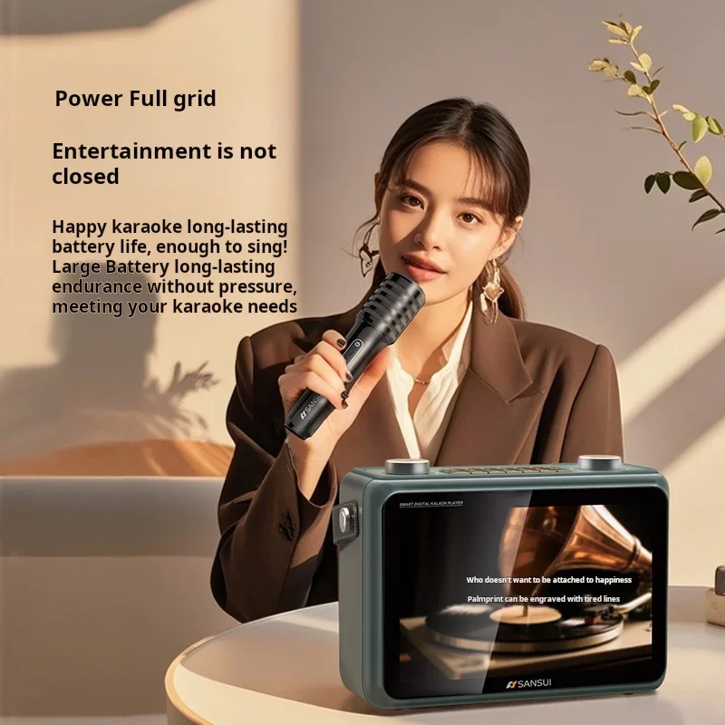 Sansui K115 Baru Layar Besar L - Audio Music To Lyrics ulasan dan harga