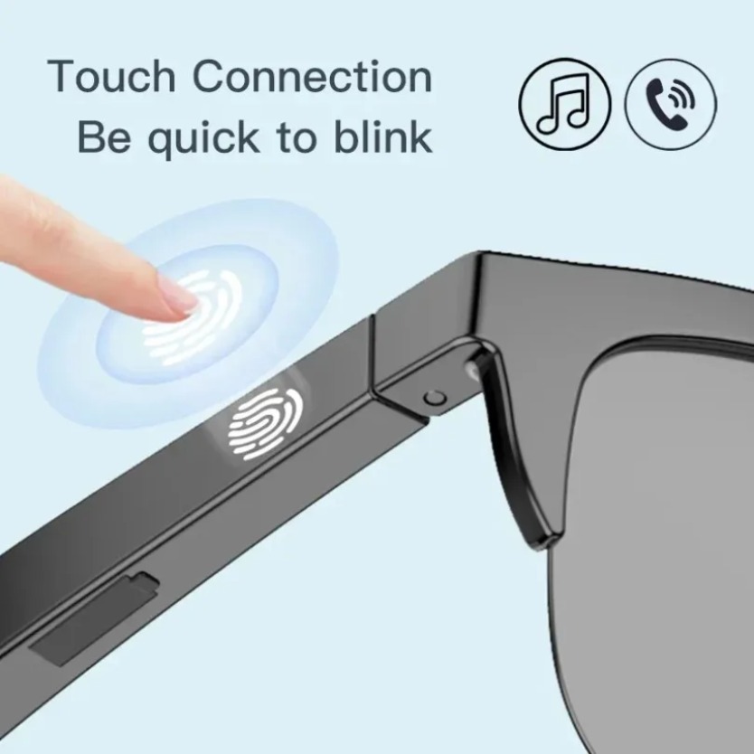 Kacamata Pintar Bluetooth Nirk - Audio Music Bluetooth ulasan dan harga