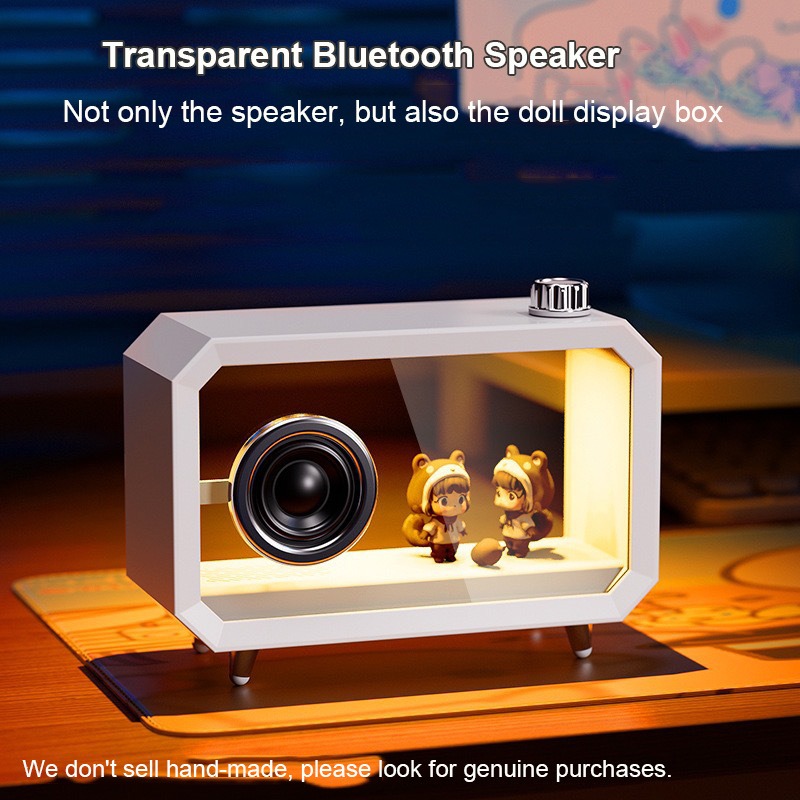 Speaker Bluetooth Transparan D - Audio Music Mp3 Free ulasan dan harga