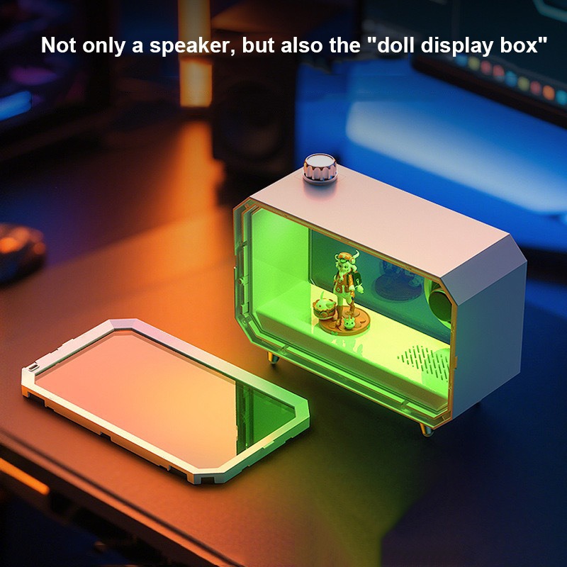 Speaker Bluetooth Transparan D - Audio Music Mp3 Free ulasan dan harga