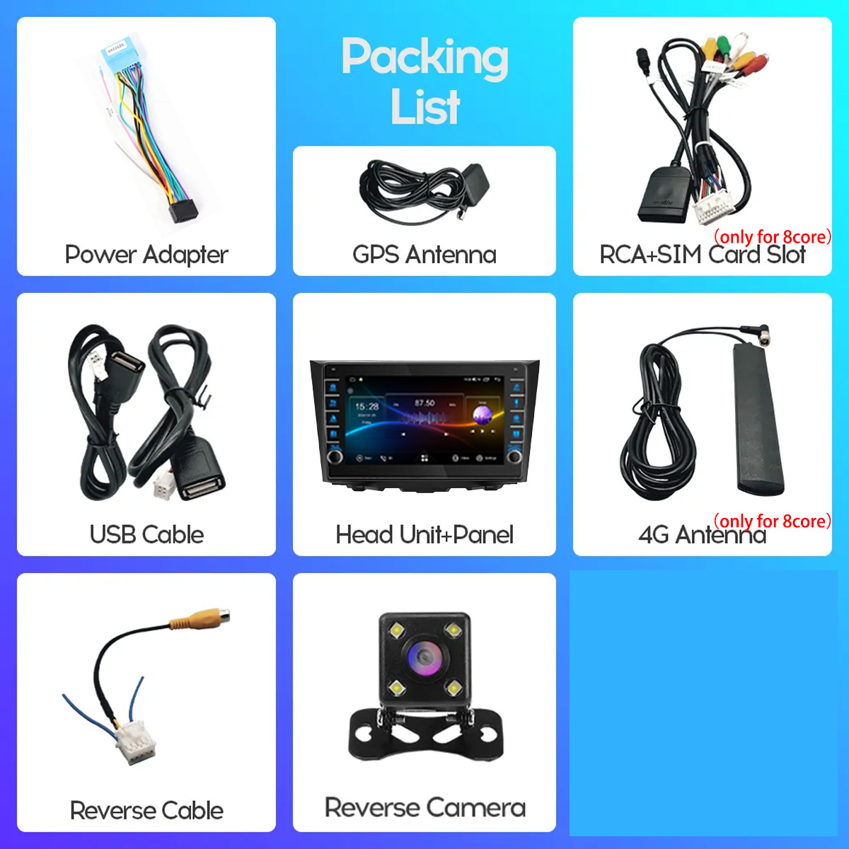 Radio Mobil Android 14 8G RAM  - Audio Music Network ulasan dan harga