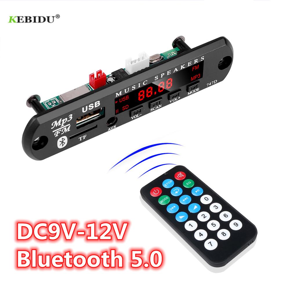 KEBIDU 9V 12V MP3 WMA Papan De - Audio Music Recorder ulasan dan harga