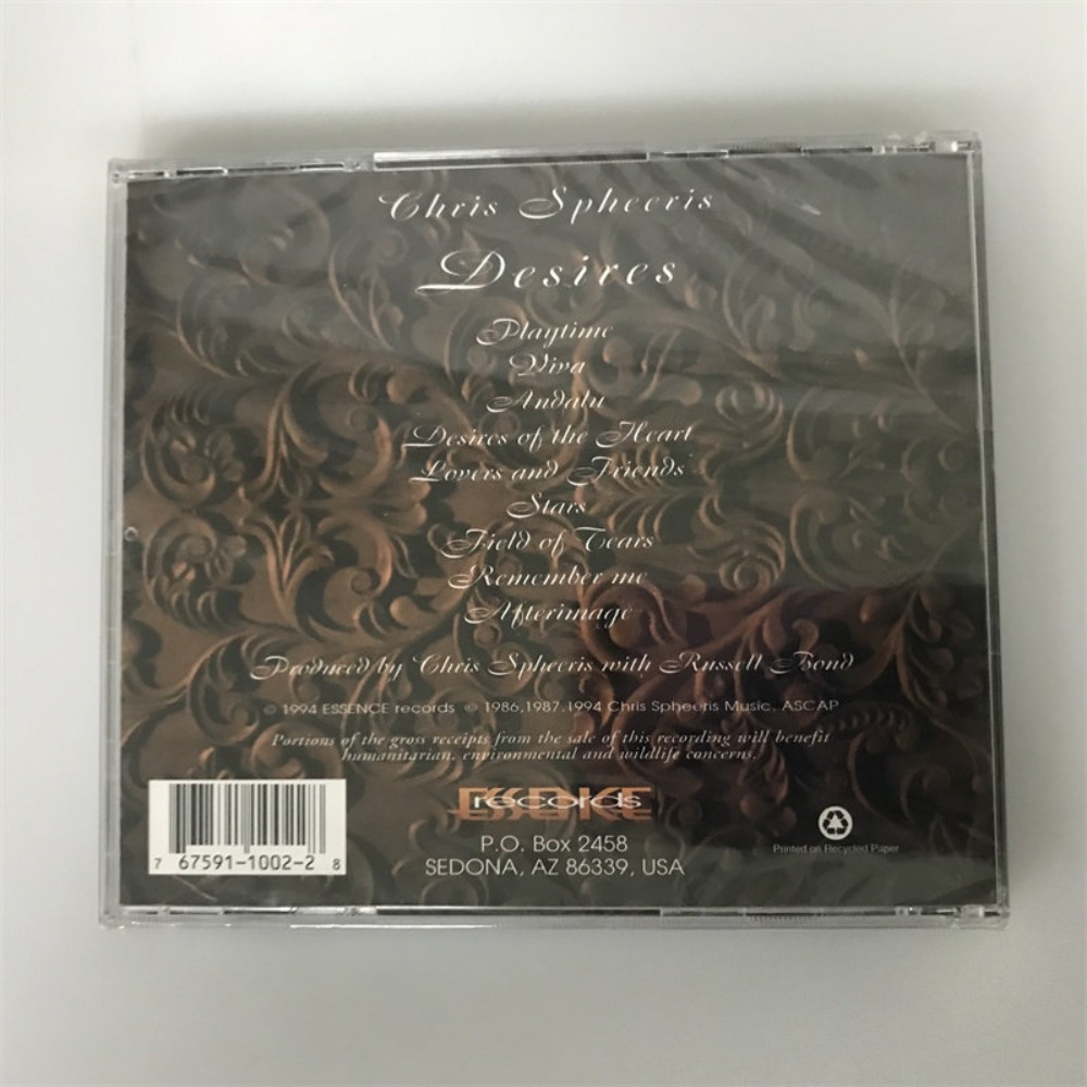 CD 'Desires' Chris Spheeris, A - Audio Music Cd ulasan dan harga