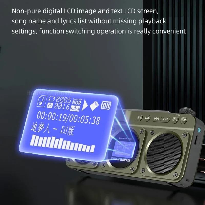Radio FM F28 Portabel Jam LED  - Audio Music To Lyrics ulasan dan harga