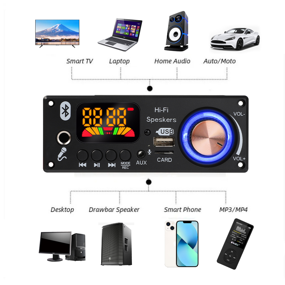 Pemutar musik Audio mobil, Blu - Audio Music Recorder ulasan dan harga
